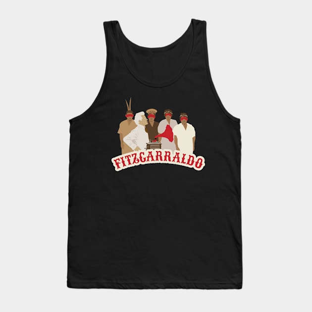 Fitzcarraldo: Iconic Cinematic Art on Shirts for True Movie Lovers Tank Top by Boogosh